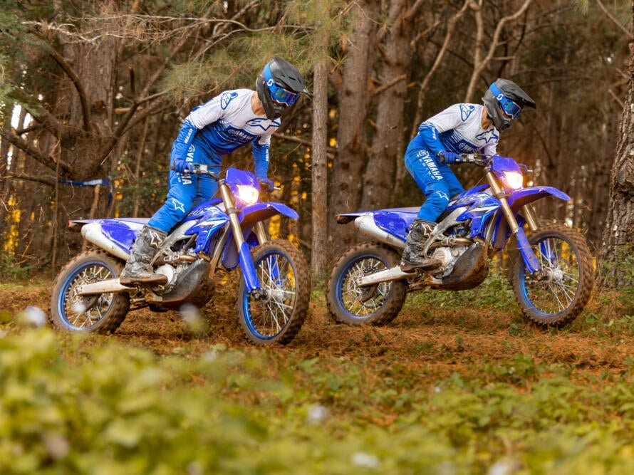 Nowe motocykle enduro Yamaha WR250F i WR450F 2026