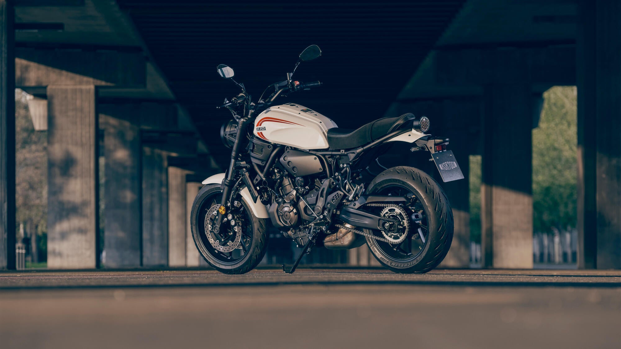 Yamaha XSR700 model 2024