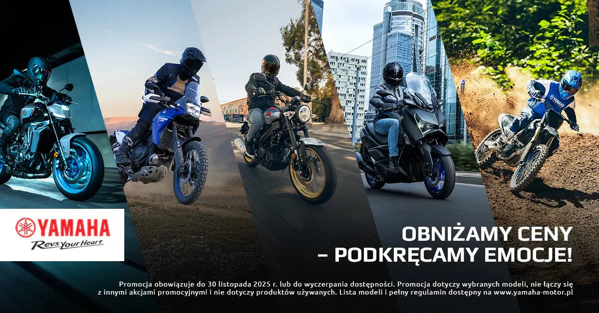Jesienna promocja Yamaha – aż 27 modeli w specjalnych cenach
